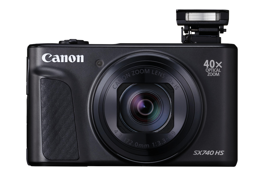 CANON POWERSHOTSX740HSLITEBLACK - Fotocamera Compatta 40x Zoom 4K