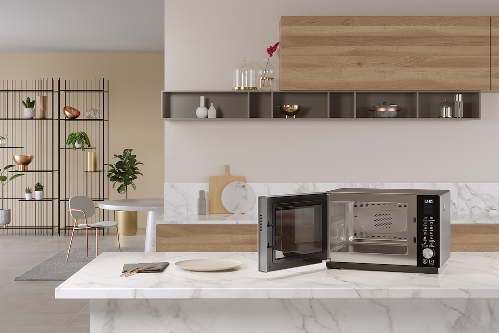 WHIRLPOOL MWF259SB - ExtraSpace Mikrowelle mit Grillfunktion 25L WHIRLPOOL MWF259SB - ExtraSpace Mikrowelle mit Grillfunktion 25L
