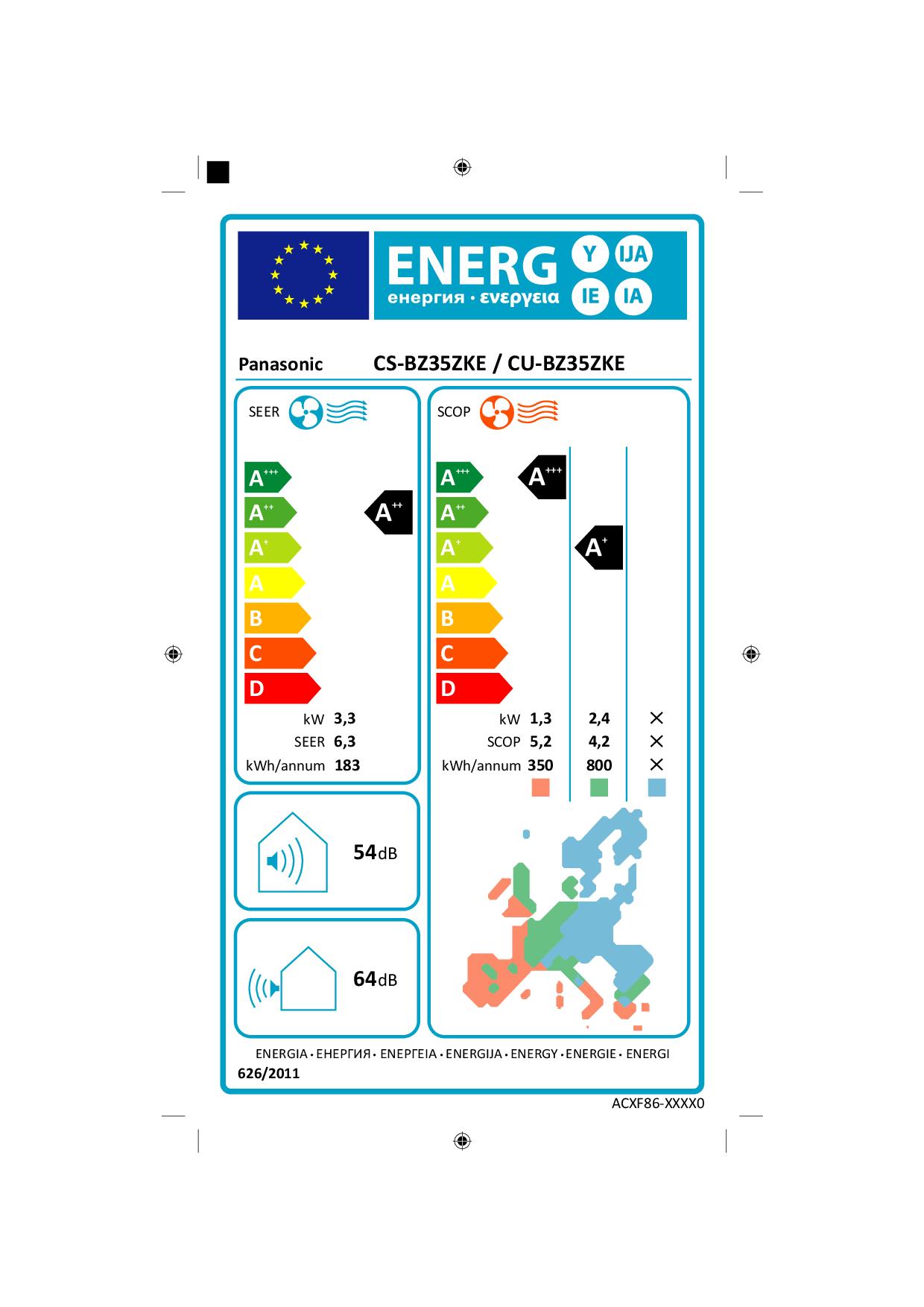 PANASONIC BZ35ZKEKIT - Panasonic BZ35ZKEKIT Climatizzatore PANASONIC BZ35ZKEKIT - Panasonic BZ35ZKEKIT Climatizzatore