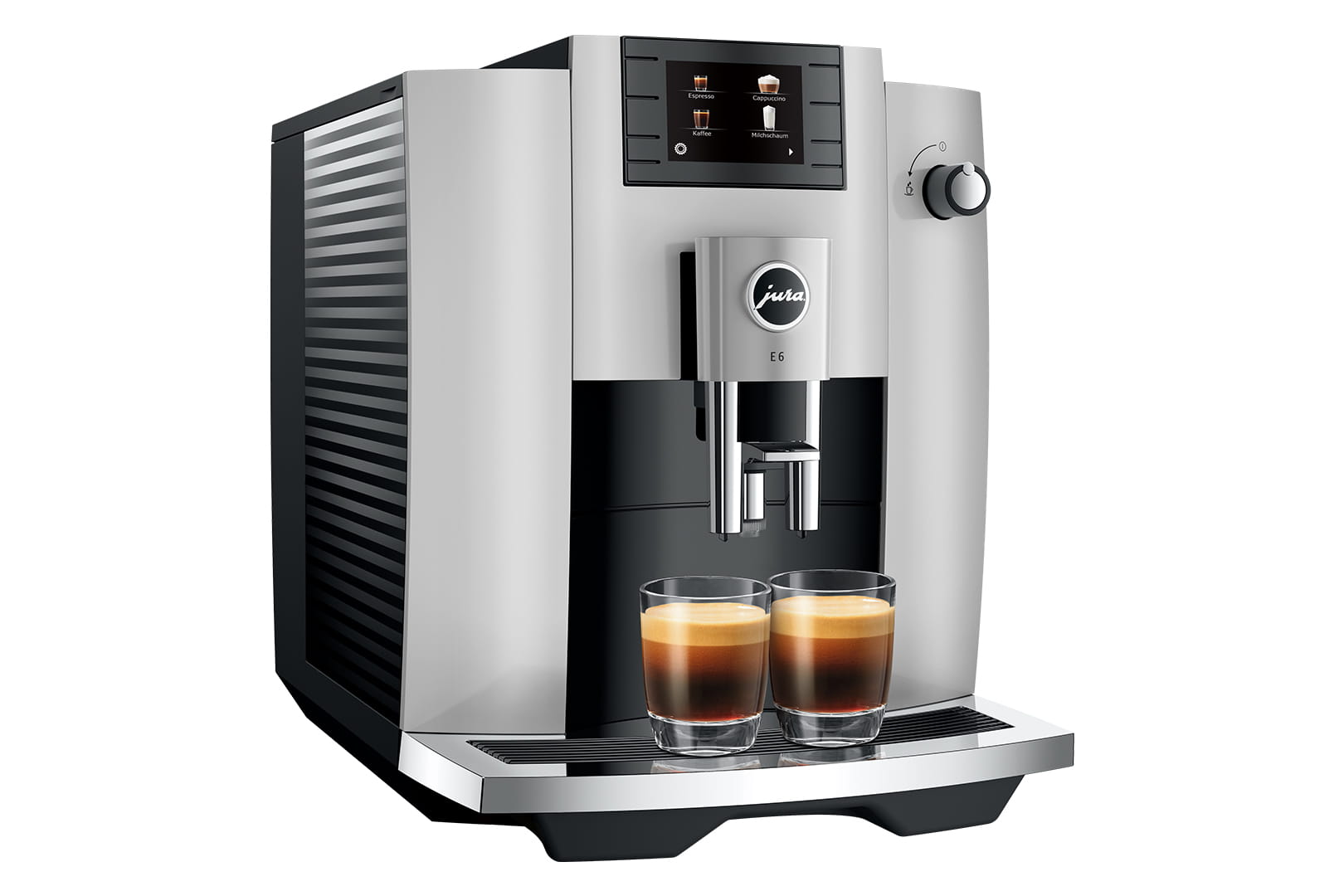 JURA E6PLATINO - E6 Kaffeevollautomat Platin