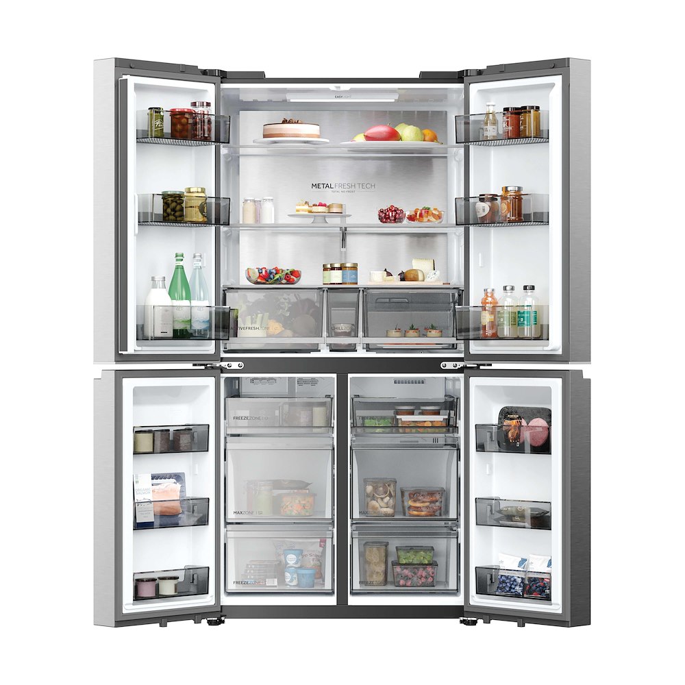 HAIER HCR59F18DNMM - Frigorifero Multiporta NoFrost 706L Inox
