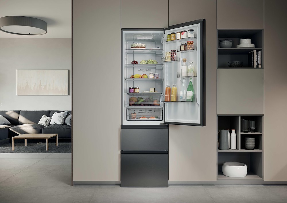 HAIER HTR3620DNMG - Frigorifero Combi 414L NoFrost