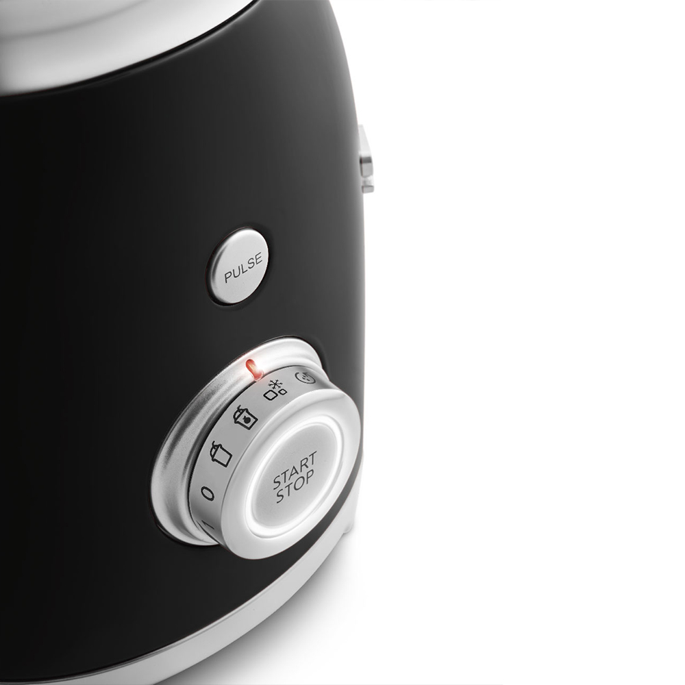 SMEG BLF03BLEU - Smeg Tischmixer 50er Jahre Stil Schwarz