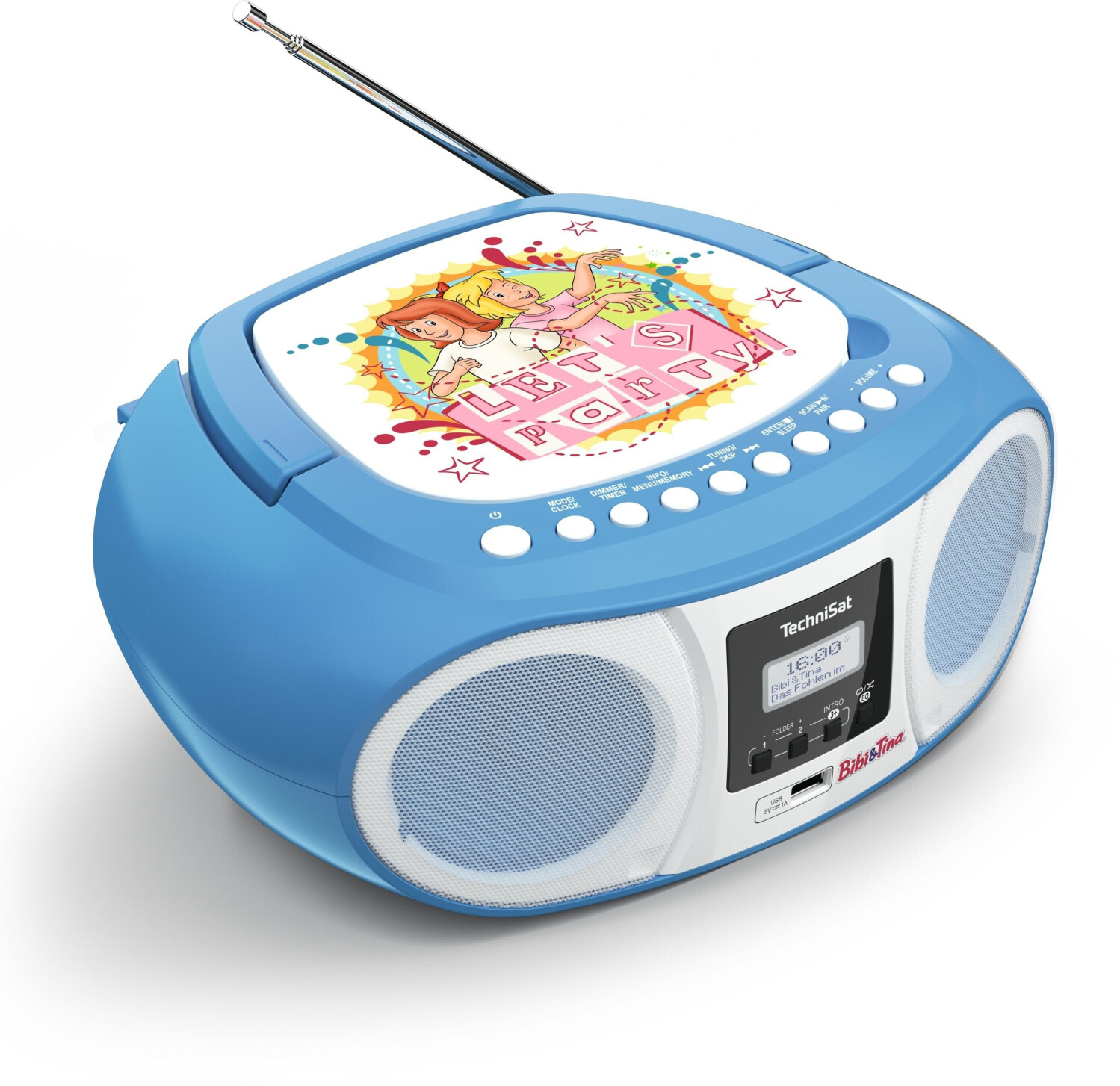 TECHNISAT AA37905 - TechniSat Digitradio 1990 Bibi&Tina radio CD per bambini