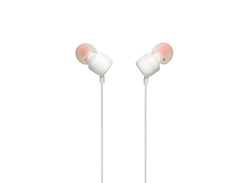 JBL JBLT110WHTE - Cuffie in-ear bianche