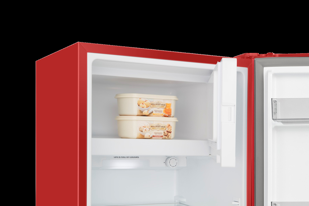 HISENSE RR220D4ERE - Einzel Tür Kühlschrank Rot 150L