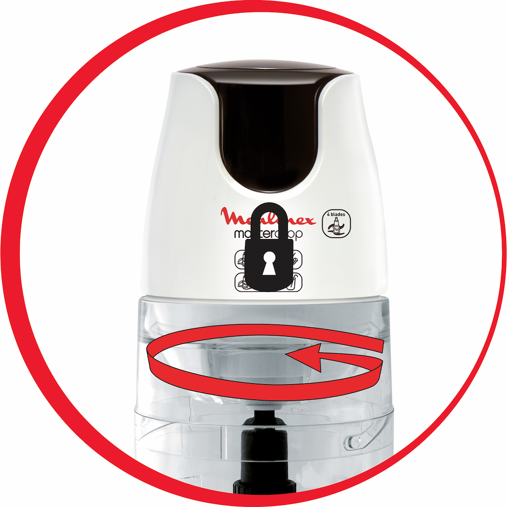 MOULINEX DJ450B - Masterchop 3-in-1 Zerkleinerer 500W