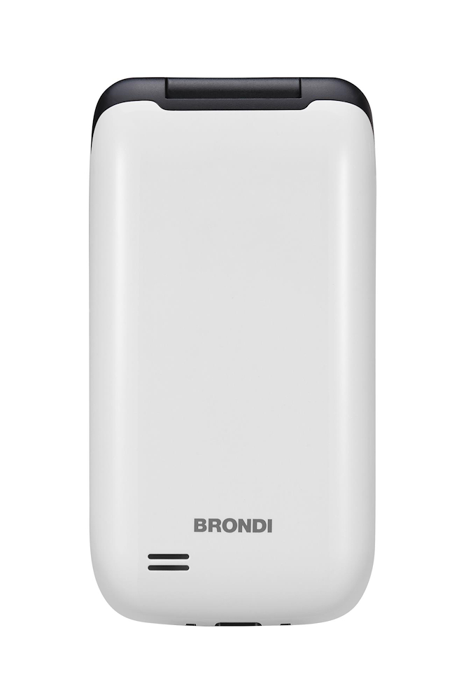 BRONDI STRIKE4GLIGHTGREY - Klapphandy 2.8" DUALSIM - Grau