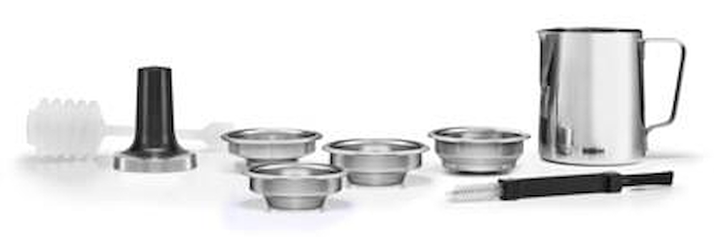 KITCHENAID 5KES6551ESX - Espressomaschine mit Kaffeemühle halbautomatisch