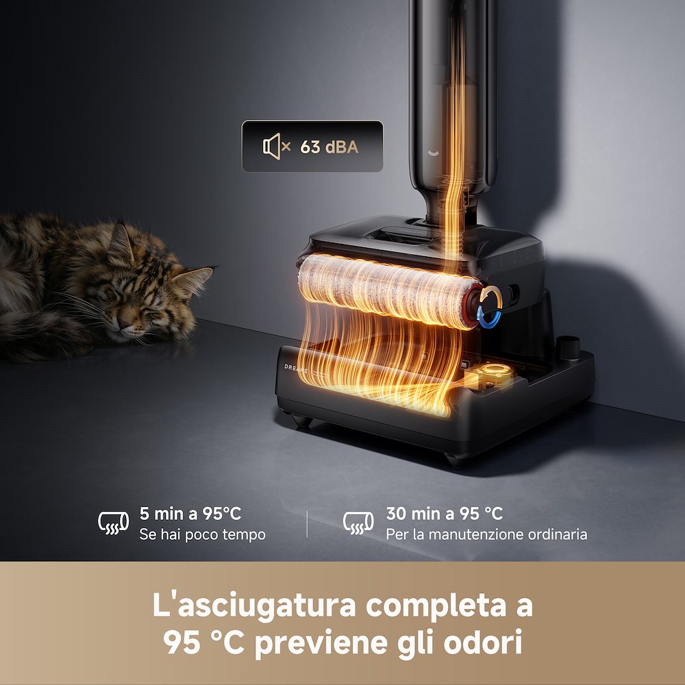 DREAME T12PRO - Wisch- und Saugmaschine Schwarz