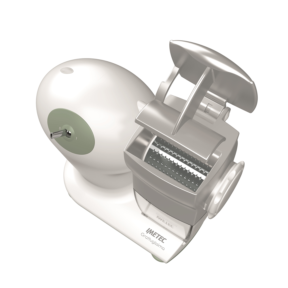 IMETEC 7480 - Grattugia Elettrica 150W Grattugissima