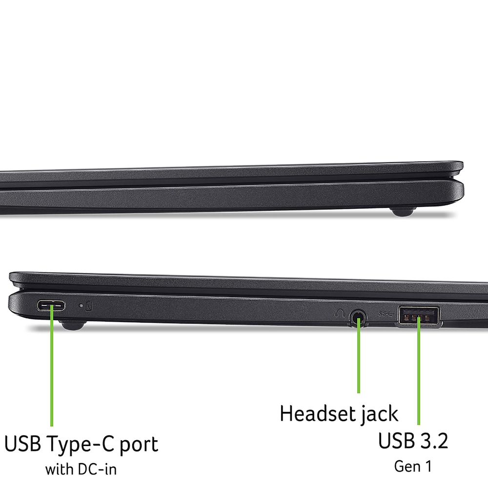 ACER CHROMEBOOKCB3141HC39R - Chromebook 14 Zoll in Schwarz