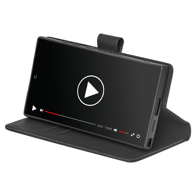 PURO PUSGS24UBOOKC8BLK - Booklet Case für iPhone 8 Plus