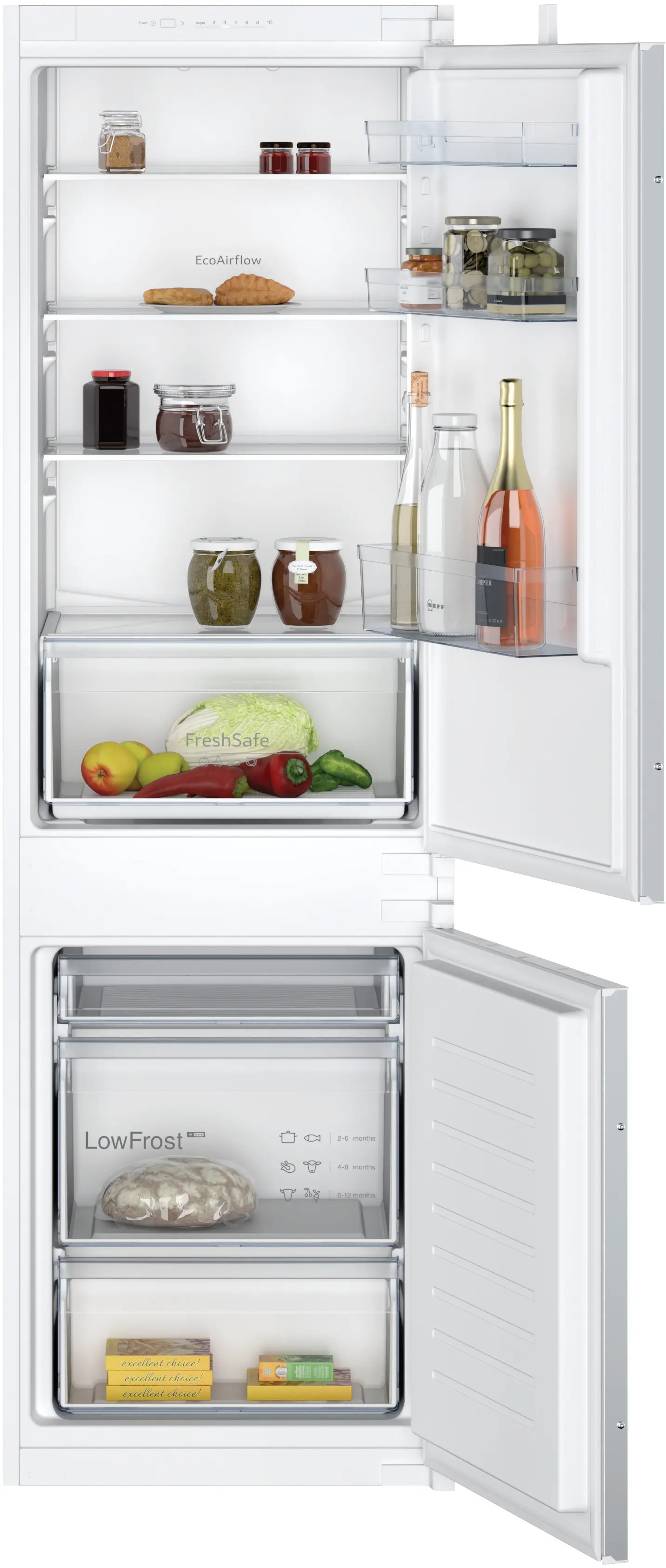 NEFF KI5861SE0 - Frigo combinato da incasso LowFrost