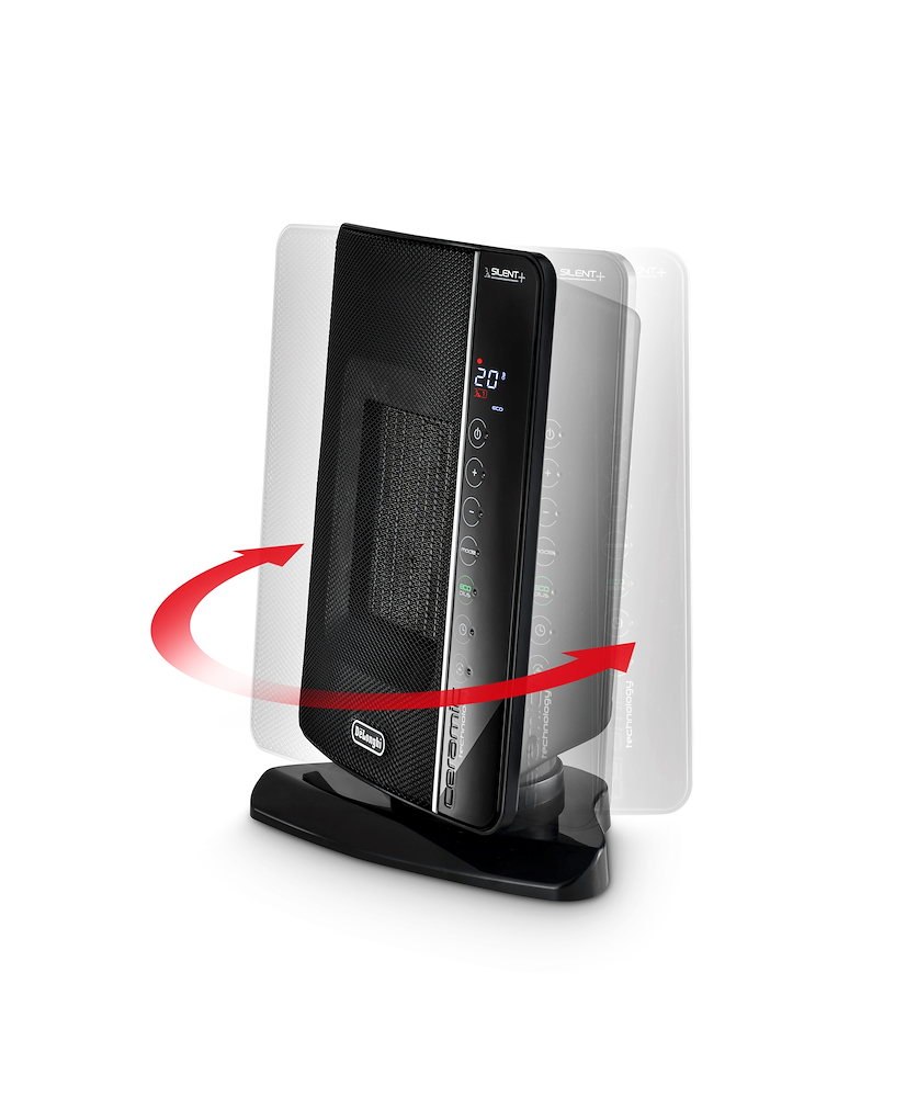 DE LONGHI DCH7993ERBC - De'Longhi Silent+ 2400W Heizlüfter