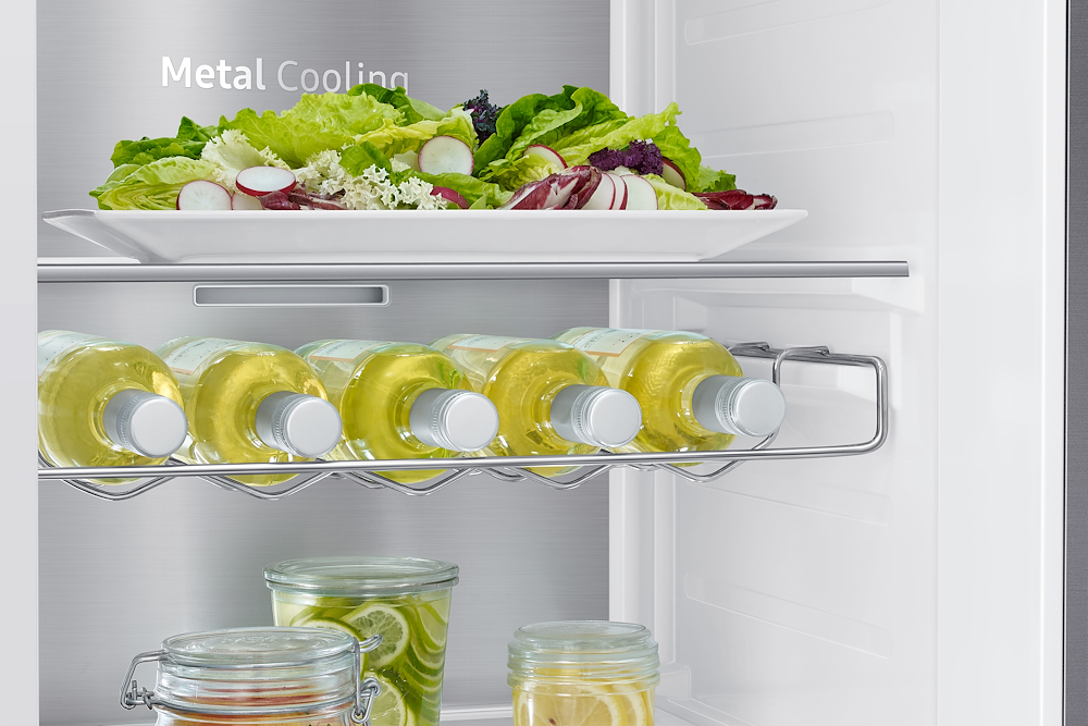 SAMSUNG RS65DG54M3SLEF - Side by Side Kühlschrank mit Wasserspender