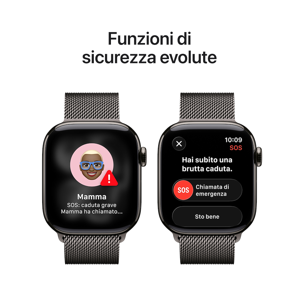 APPLE MF8U4QLA - Apple Watch 11 GPS Titan Edelstahl