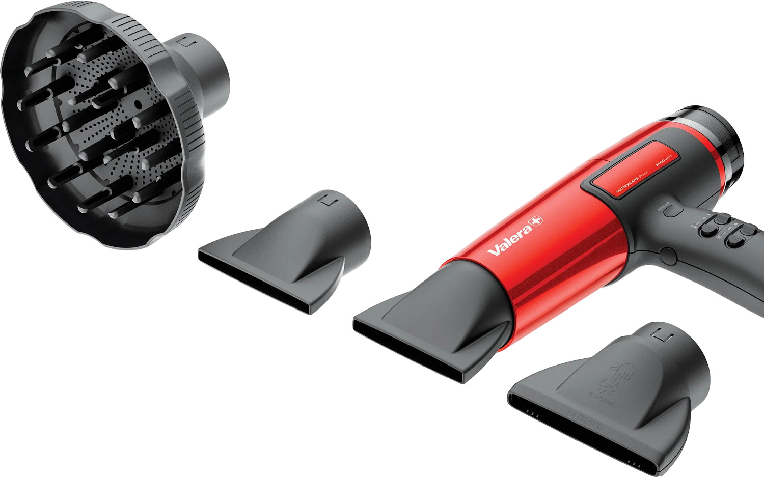 VALERA 55015409 - MatrixCare AI Pulse Rosso Metallico Asciugacapelli