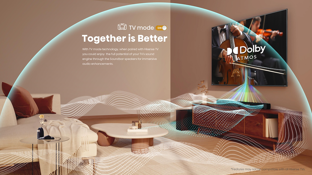 HISENSE HS3100 - Soundbar Hisense HS3100