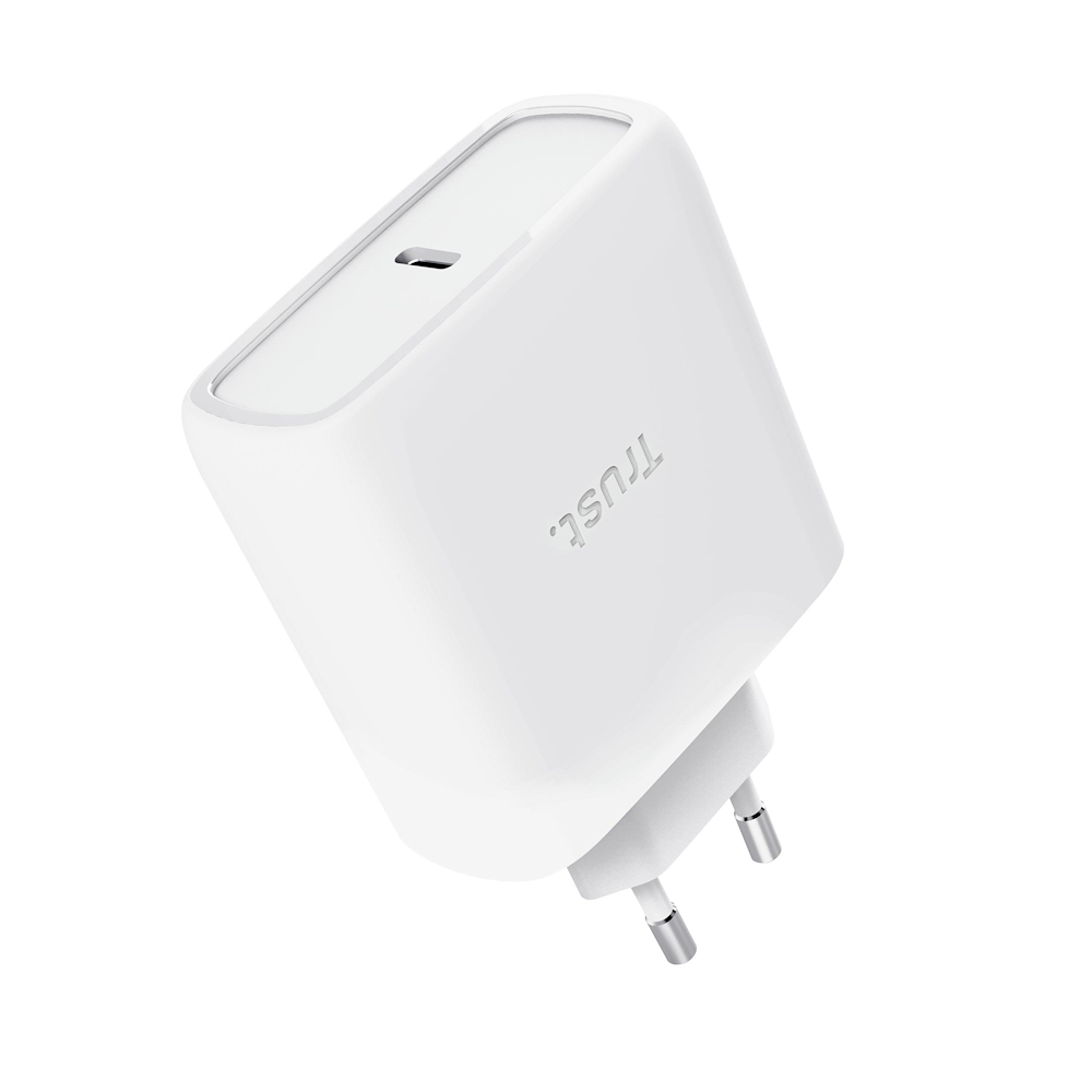 TRUST 25524 - Caricabatteria USB-C 65W Trust Maxo Bianco