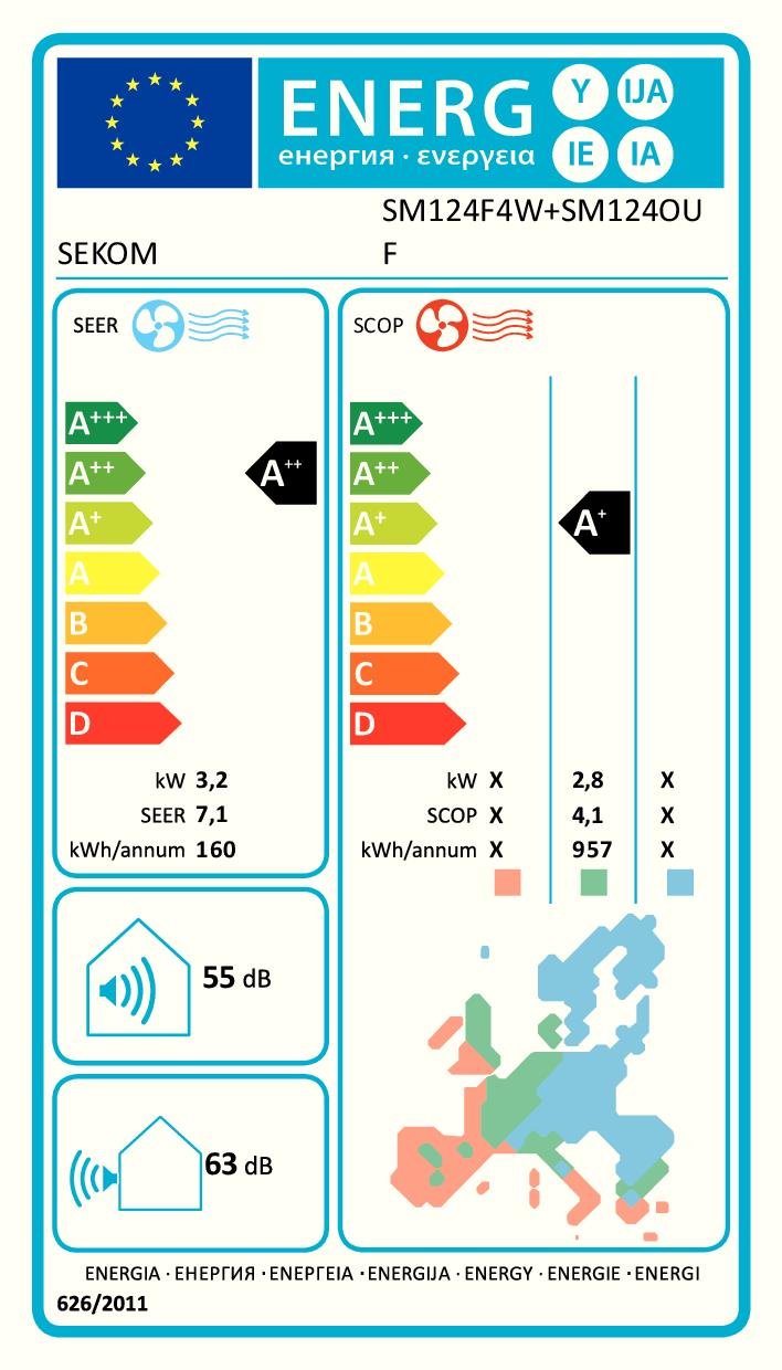 SEKOM SM124OUF - Außenmodul 3.2kW Inverter
