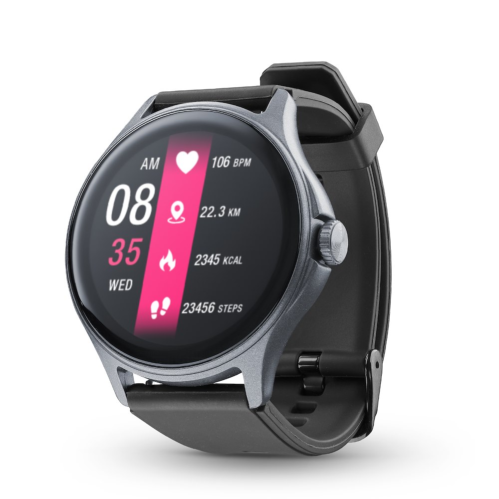 CELLULAR LINE BTIONWATCHPRORK 0704390 SMART WATCH ROTONDO BT NERO