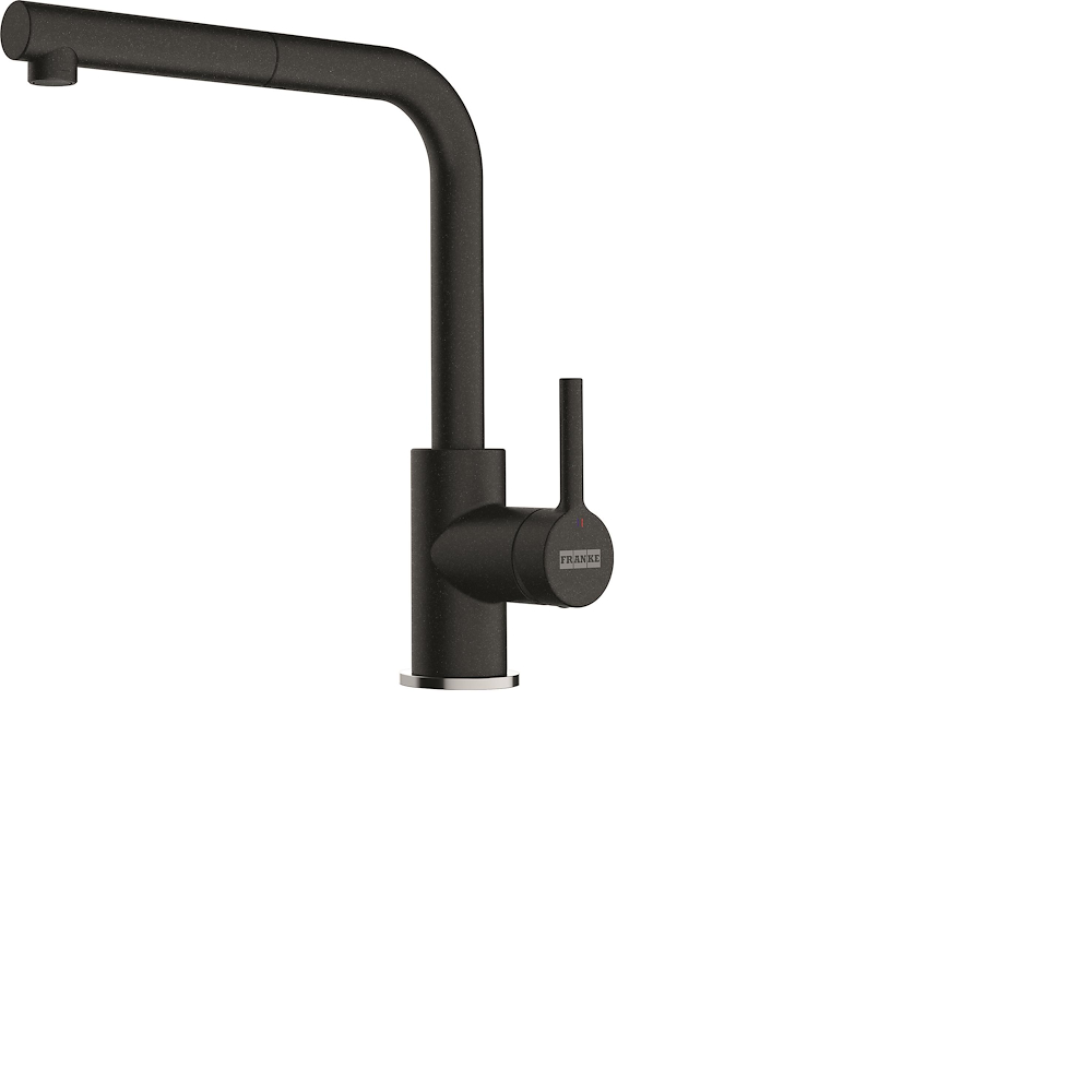FRANKE 115.0728.484 - Mischbatterie Lina Dusche Schwarz