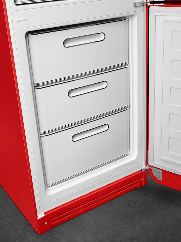 SMEG FAB32RRD5 - Retro Kühlschrank im Stil der 50er