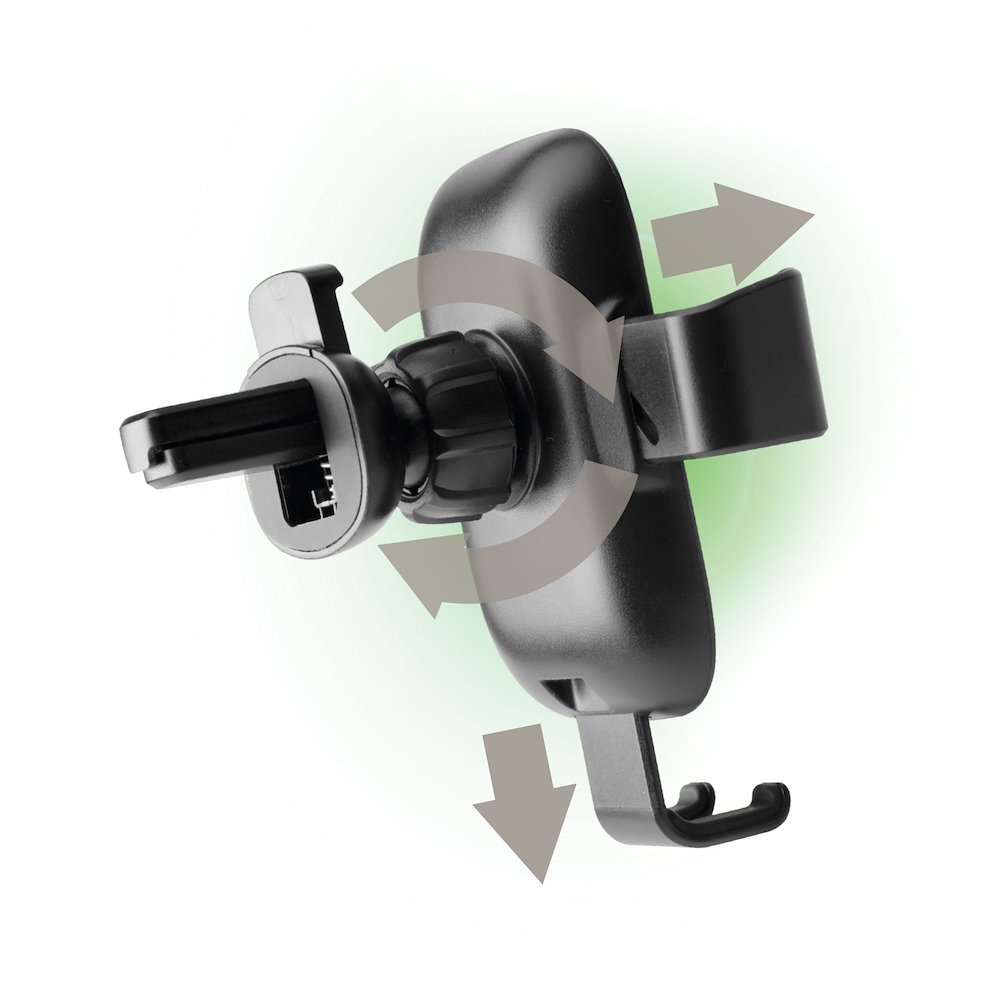 SBS TESUPGRAVWIRLITE10W - Supporto Auto Gravity con Ricarica