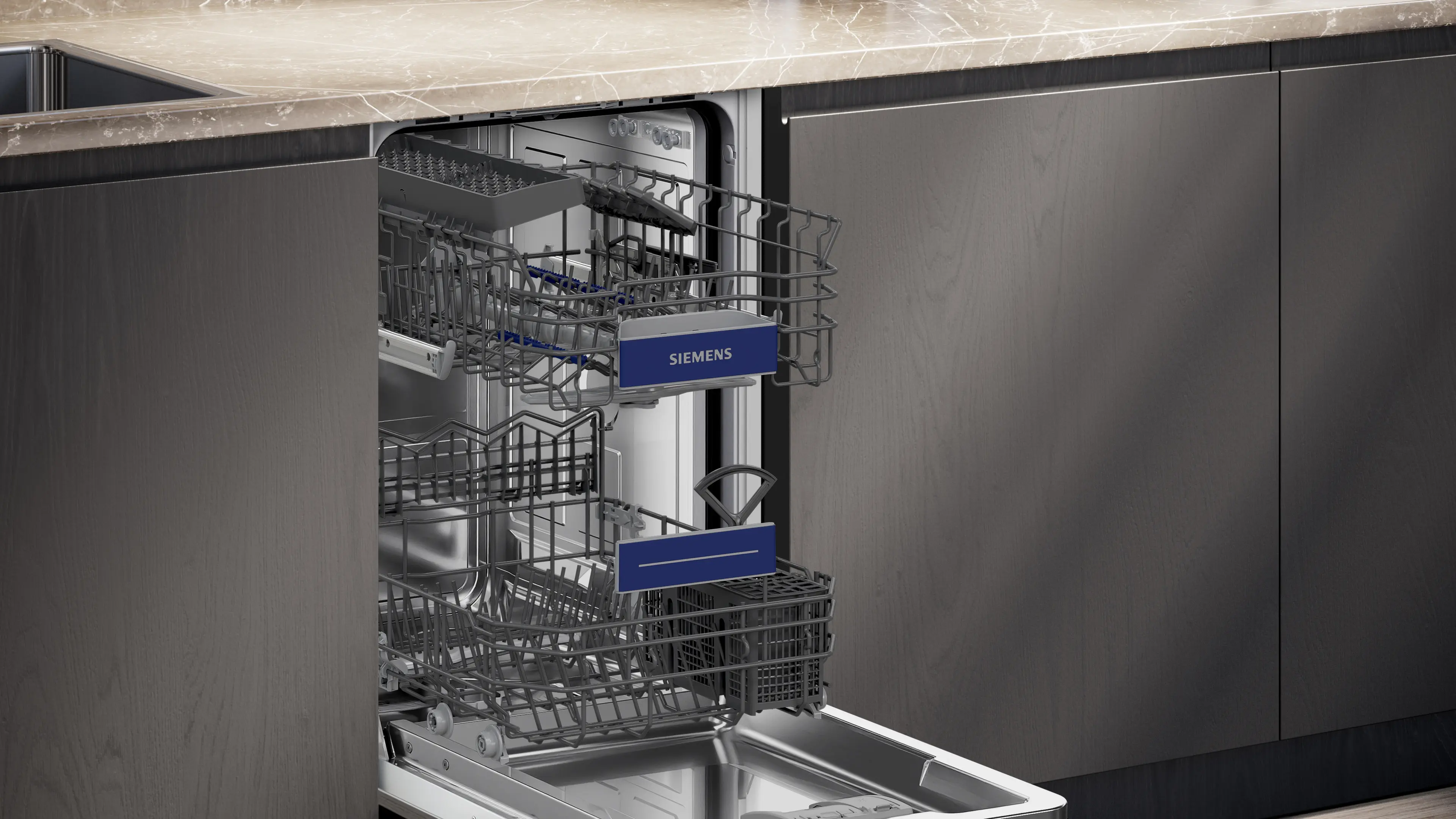 Siemens SR53ES02LD - iQ300 lavastoviglie semi-integrata 45 cm