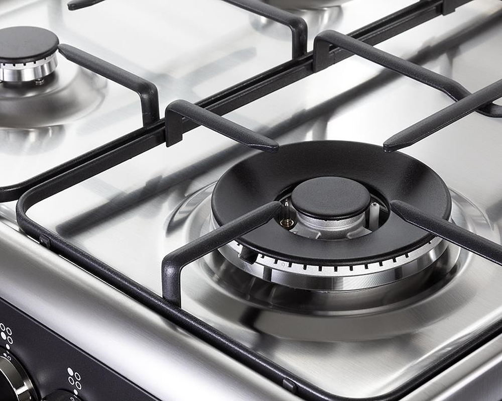 DE LONGHI PEMA64LSG - Cucina a Gas 60cm 4 Fuochi