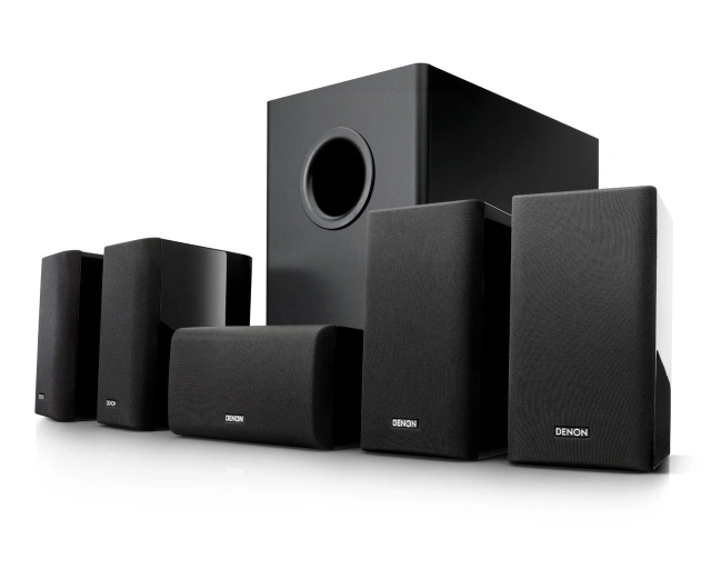 DENON D2212 - D2212 5.1 Lautsprechersystem Schwarz DENON D2212 - D2212 5.1 Lautsprechersystem Schwarz