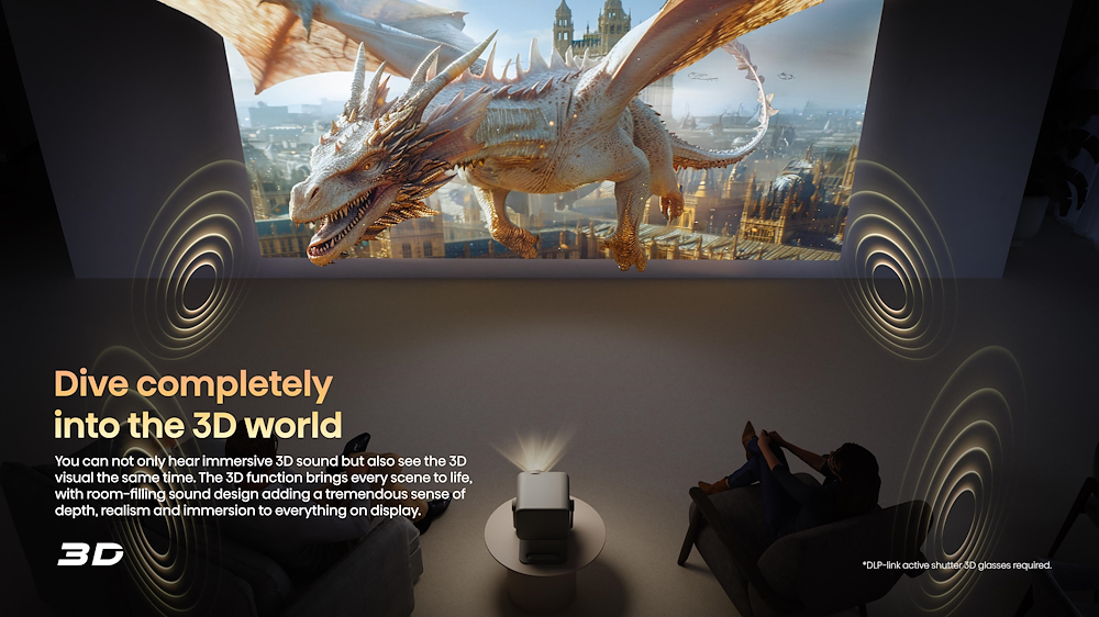 HISENSE M2PRO - Proiettore Laser DLP 4K UHD