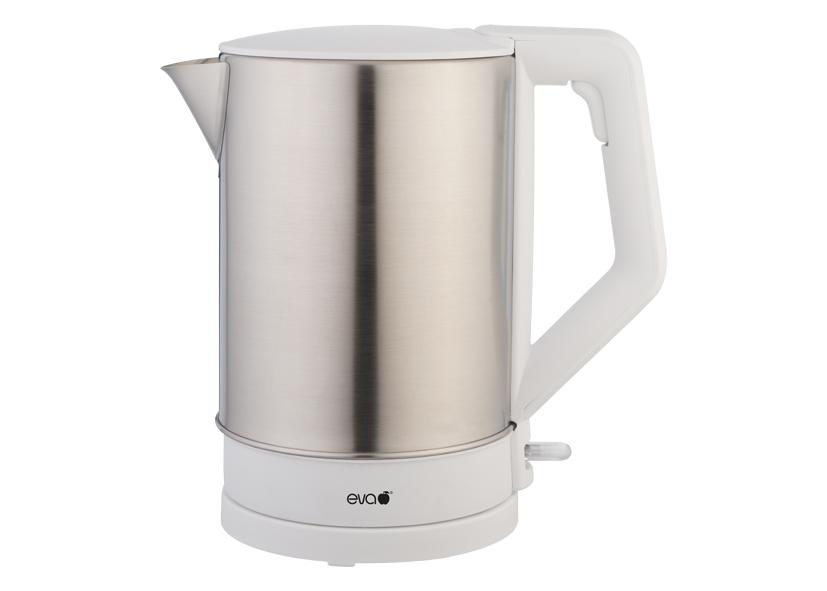 EVA EK9008 - Eva EK9008 Wasserkocher Edelstahl weiss
