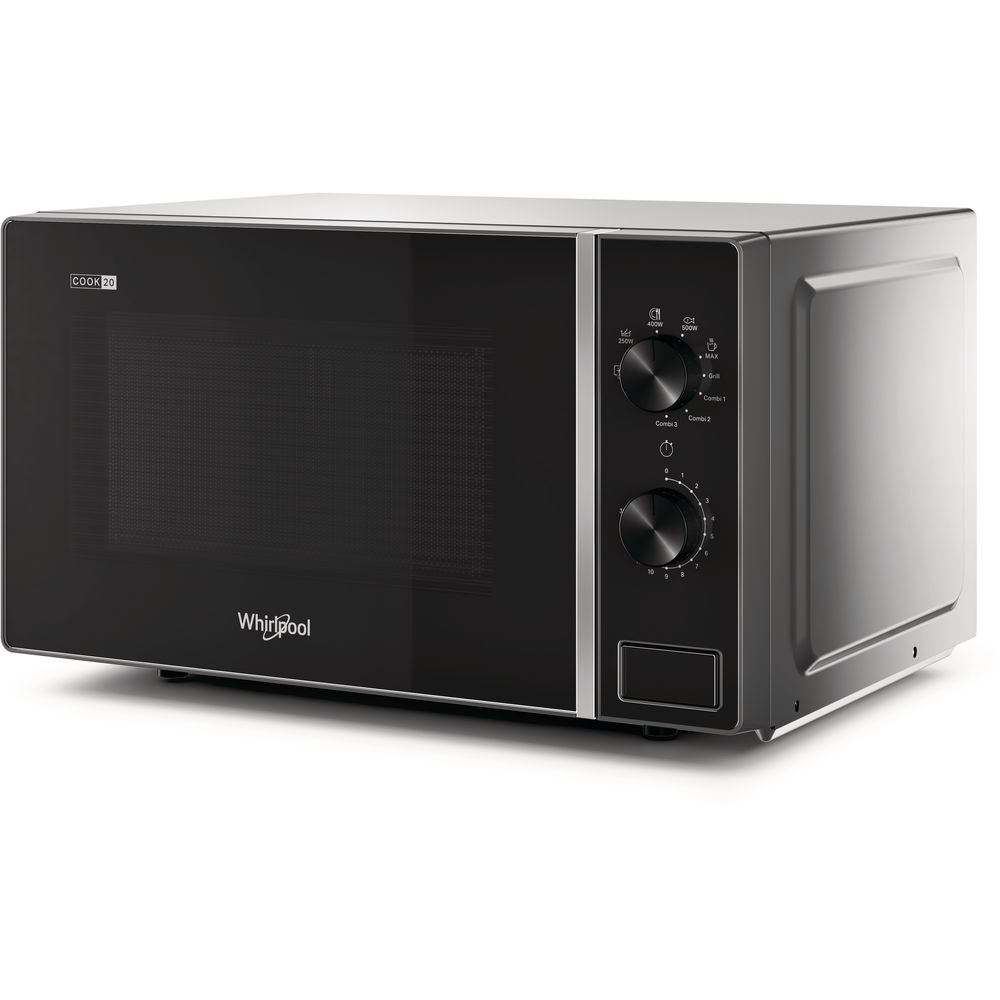 WHIRLPOOL MWP103SB - Mikrowelle 20L mit Grillfunktion WHIRLPOOL MWP103SB - Mikrowelle 20L mit Grillfunktion