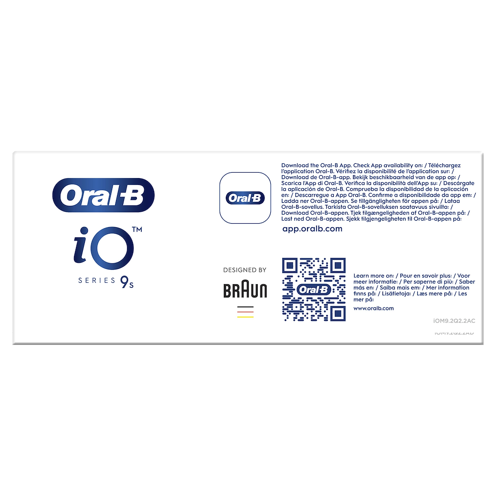 ORAL-B IO9SBLACK - Spazzolino elettrico Oral-B iO Series 9 Nero
