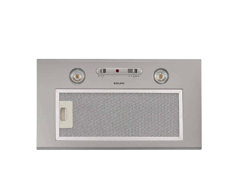 GLEM GAS GHF527SI - Integrierte Dunstabzugshaube mit 3 Geschwindigkeiten