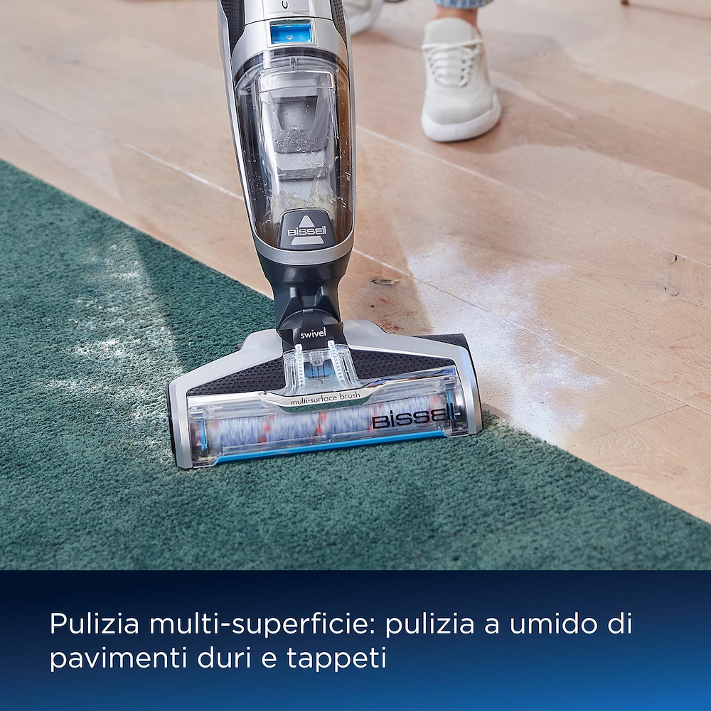 BISSELL 3551N - CrossWave C3 Select Aspirapolvere e Lavapavimenti 3-in-1