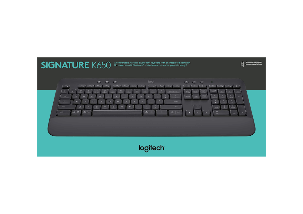 LOGITECH 920010915 - Tastiera Wireless Signature K650 in Grafite