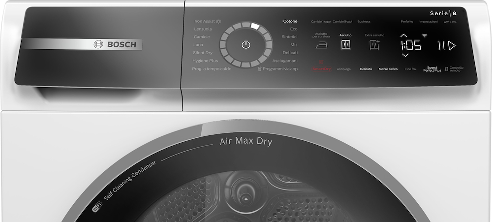 BOSCH WRB247C0IT - Wärmepumpentrockner 9kg in Weiß