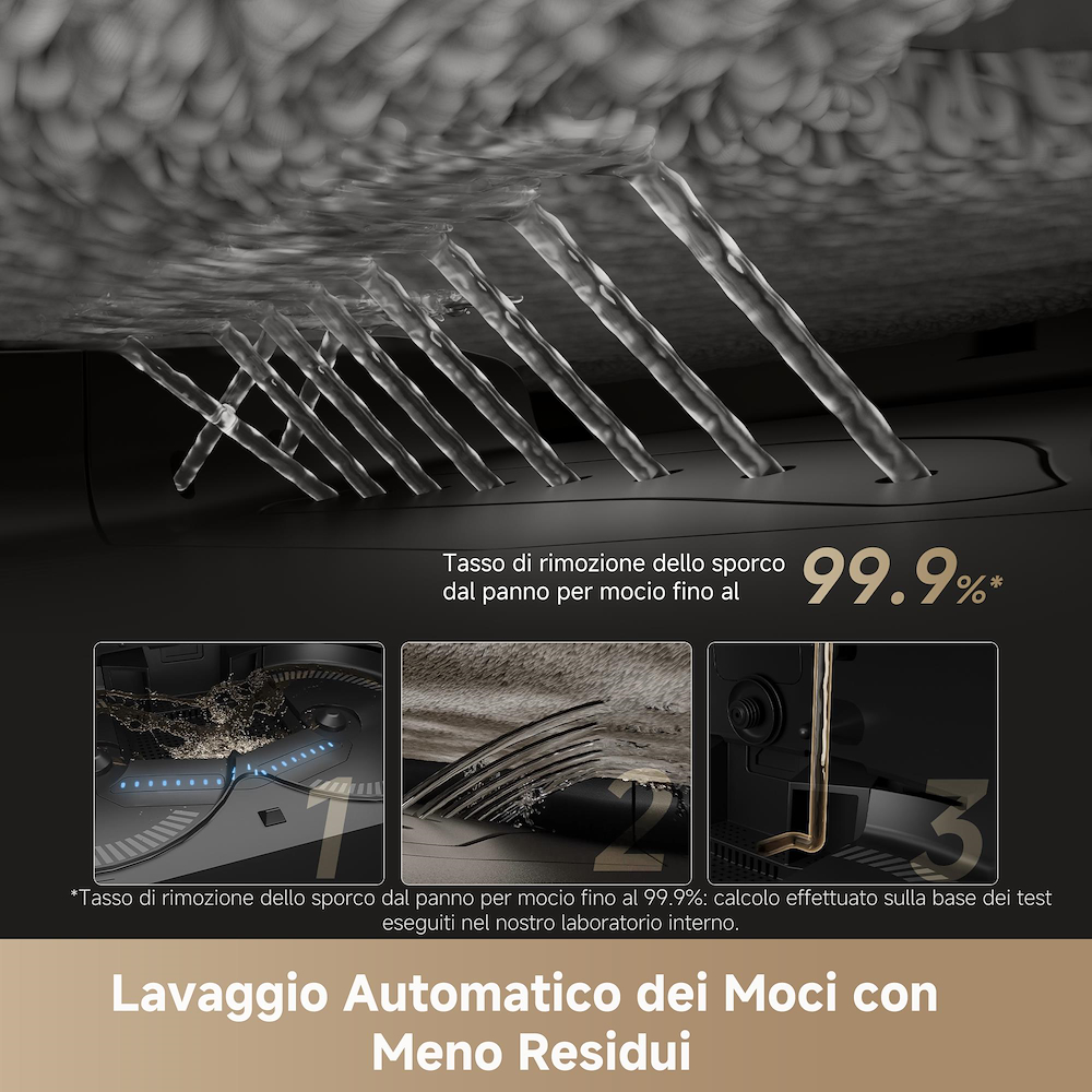 DREAME DREVMX50BK485 - DREVMX50BK485 0721399 ROBOT LAVA/ASPIR.4.5/0.4LT C/BASE SVUOT+EXTRA MOPS