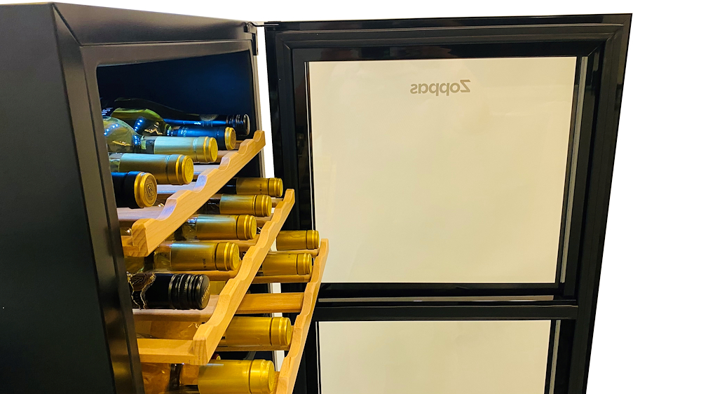 ZOPPAS HZWC54L8D - Frigo Cantina 54 Bottiglie Doppia Zona ZOPPAS HZWC54L8D - Frigo Cantina 54 Bottiglie Doppia Zona