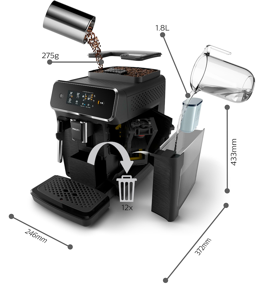 PHILIPS EP0820 - Philips Serie 800 Automatische Kaffeemaschine