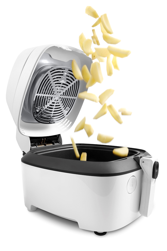 DE LONGHI FH2101W - De'Longhi IdealFry Friggitrice ad aria FH2101W