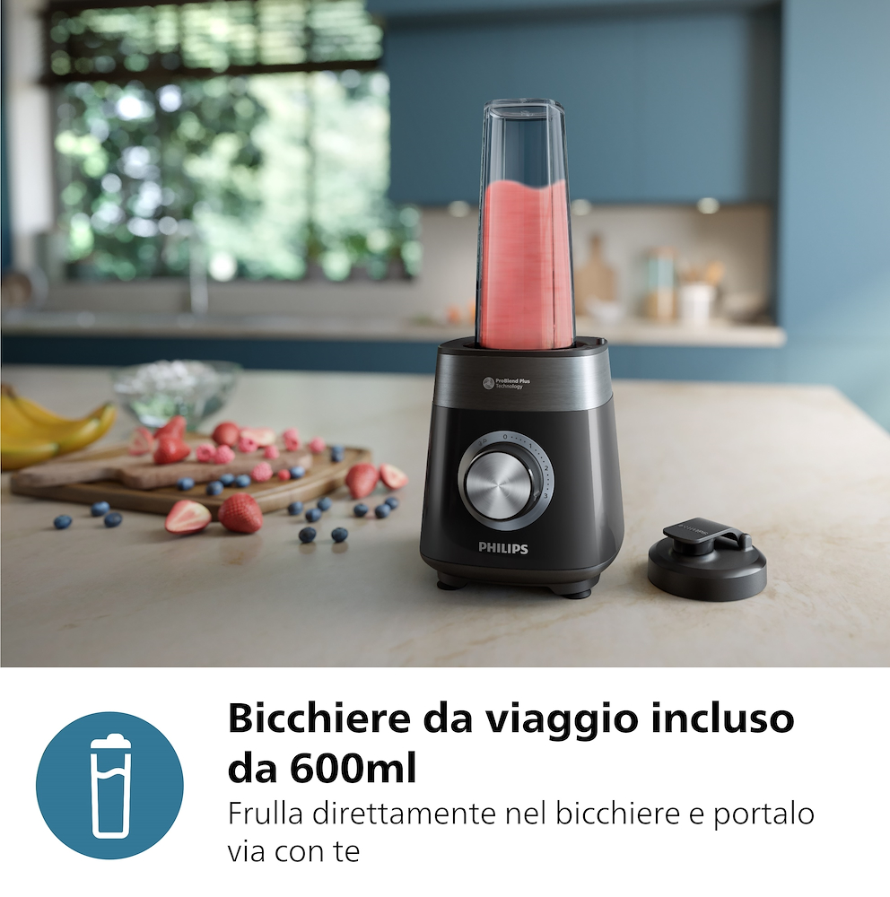 PHILIPS HR3041 - Frullatore 1200W da 2L
