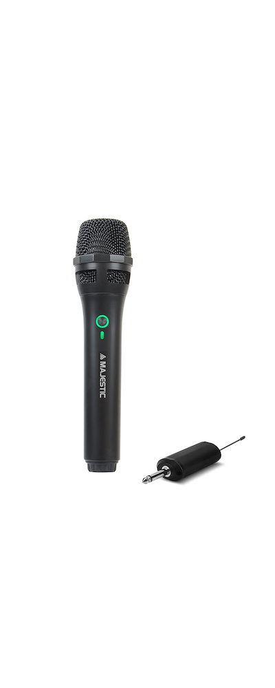 MAJESTIC MIC601WBK - Microfono wireless  MIC-601W