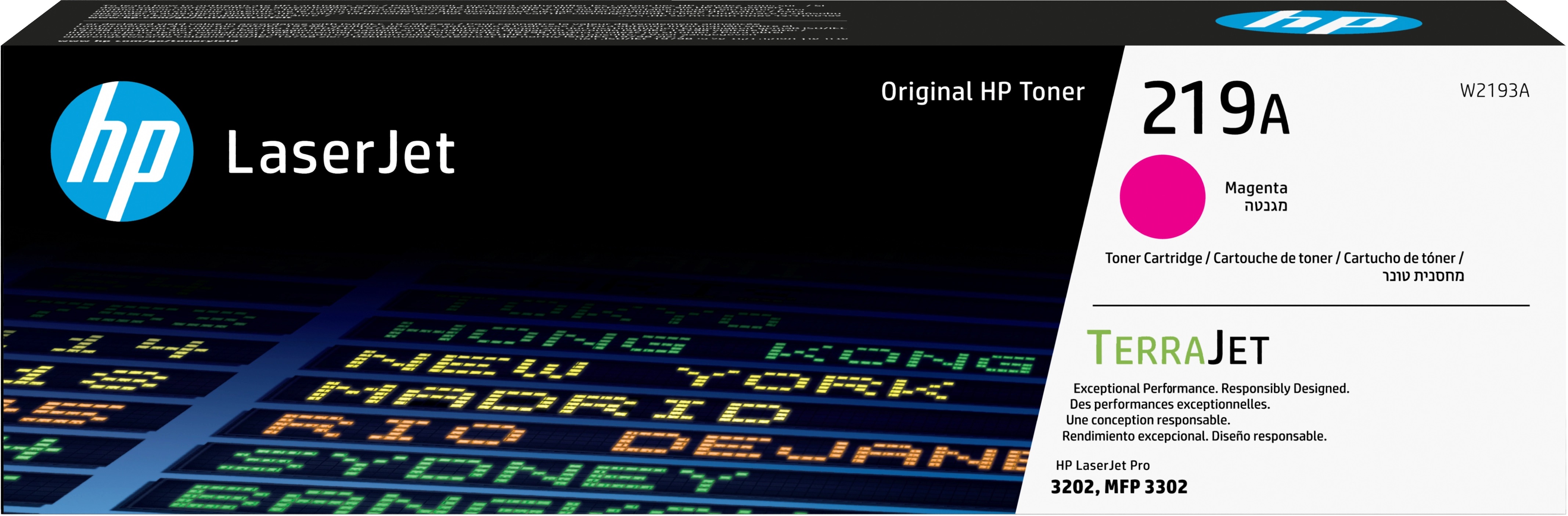 HP W2193A - 219A Original-Lasertoner Magenta