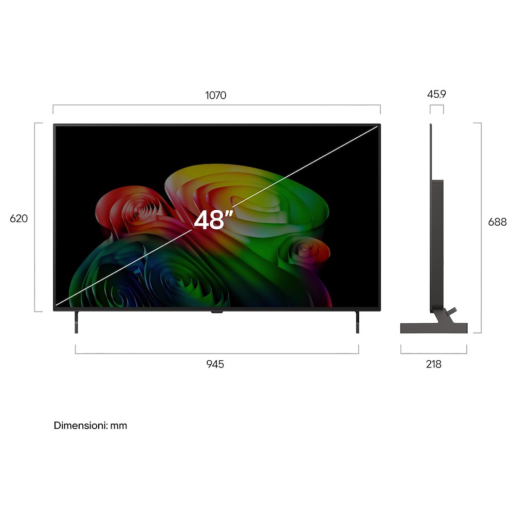 LG OLED48B65LA - OLED TV 48" 4K