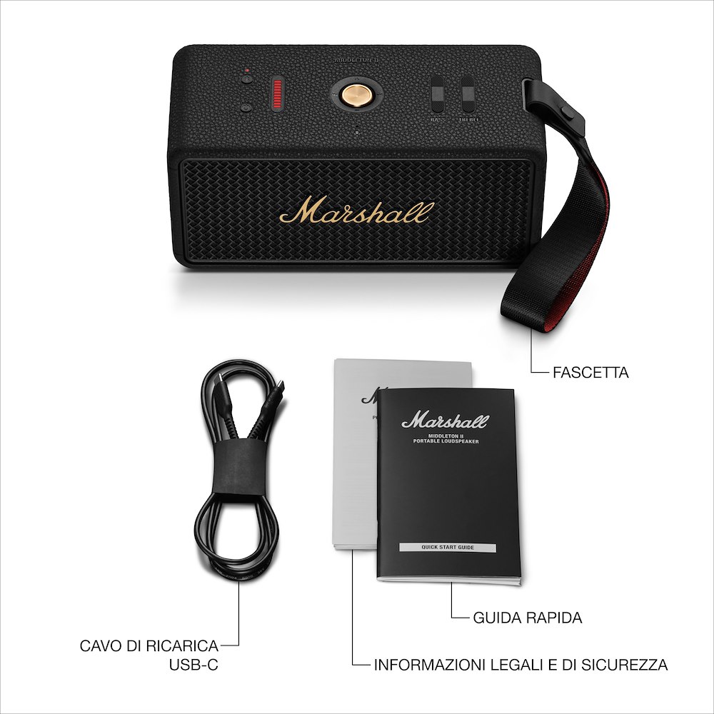 MARSHALL 1007428 - Middleton II Bluetooth Lautsprecher