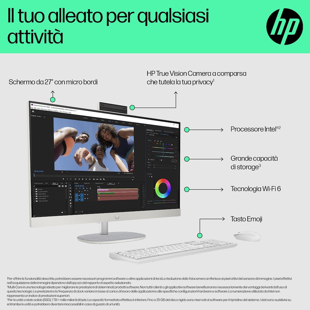 HP DW0P1EA - All-in-One PC 27 Zoll FHD